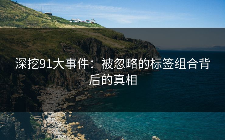 深挖91大事件:被忽略的标签组合背后的真相